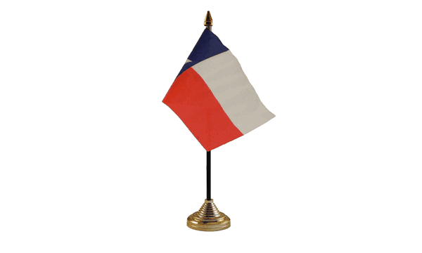 Texas Table Flags